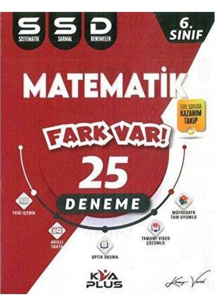 6.Sınıf Matematik 25 Sistematik Sarmal Deneme