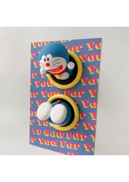 Doraemon Buzdolabı Mıknatısı - Çocuk Oyuncak Süs Dekorasyonu (Yurt Dışından)