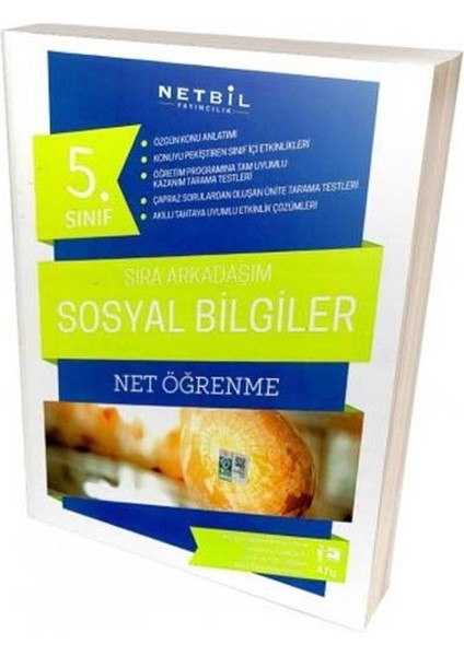 Netbil Yayınları 5. Sınıf Sosyal Bilgiler Sıra Arkadaşım Net Öğrenme