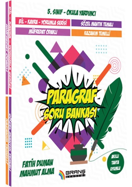 Branş Akademi Yayınları 5.Sınıf Pargraf Soru Bankası