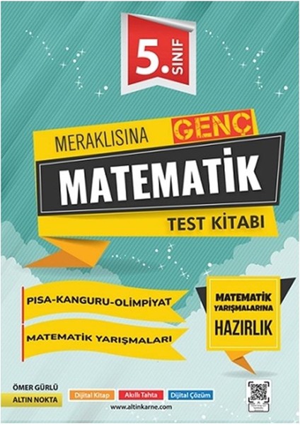 Altın Nokta Yayınları 5. Sınıf Meraklısına Genç Matematik Zeka Kitabı