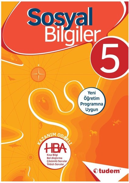 Tudem Yayınları 5.Sınıf Sosyal Bilgiler Kazanım Odaklı Hepsi 1 Arada