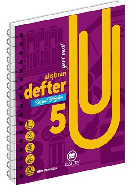 5. Sınıf Sosyal Bilgiler Alıştıran Defter