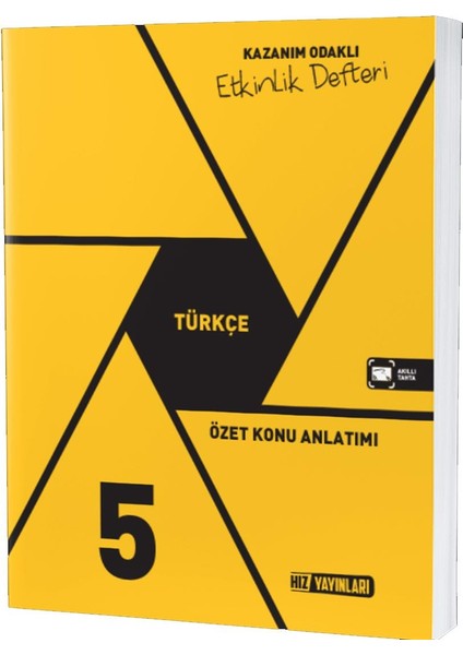 5. Sınıf Türkçe Kazanım Odaklı Etkinlik Defteri