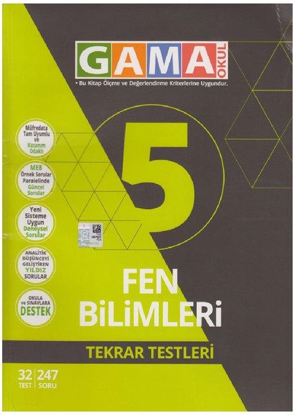5. Sınıf Fen Bilimleri Orjin Destek Soru