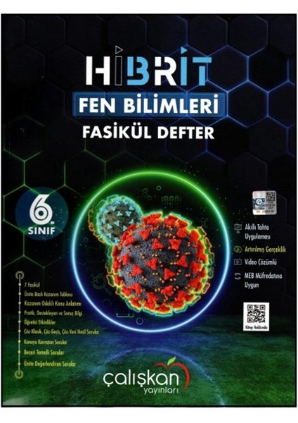 6. Sınıf Hibrit Süper Defter Fen Bilimleri