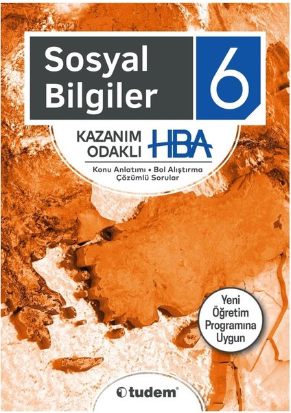 Tudem Yayınları 6. Sınıf Sosyal Bilgiler Kazanım Odaklı HBA