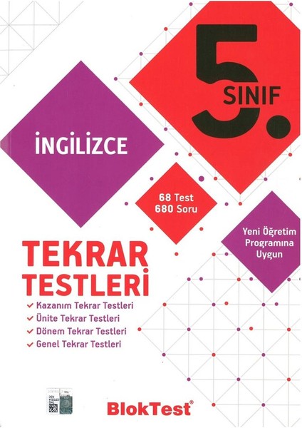Tudem Yayınları 5. Sınıf İngilizce Tekrar Testleri