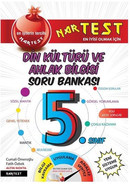 Nartest Yayınları 5. Sınıf Din Kültürü Soru Bankası + Deneme