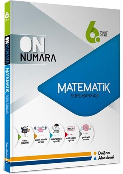 Yayınları 6.Sınıf On Numara Matrematik Soru Bankası 2021