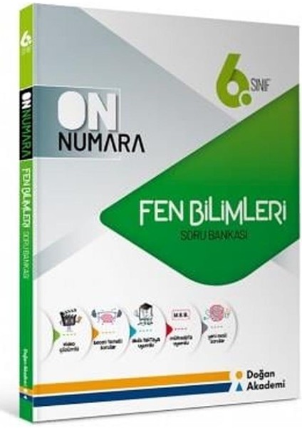 Yayınları 6.Sınıf On Numara Fen Bilimleri Soru Bankası 2021