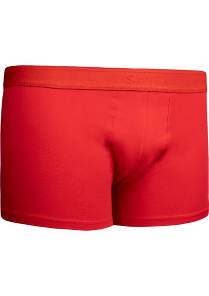Kırmızı Pamuklu Boxer