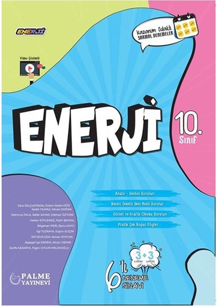 10. Sınıf Enerji 6 Deneme Sınavı