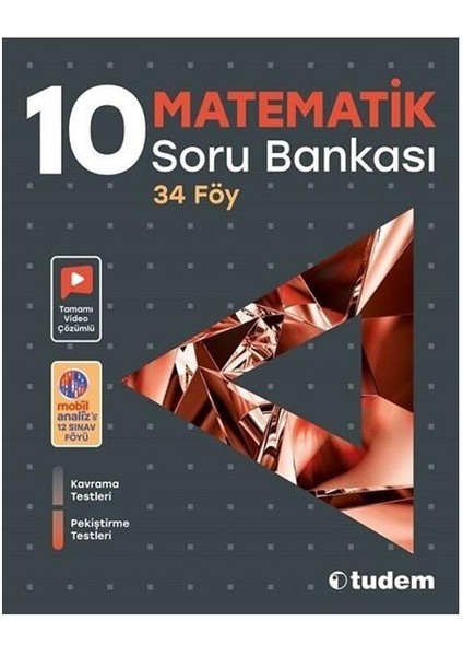 Tudem Eğitim Yayınları Matematik 10. Sınıf Soru Bankası