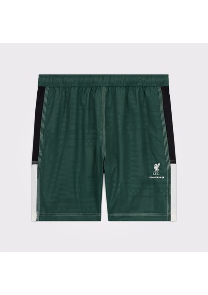 x Lfc Desenli Unisex Haki Şort