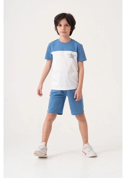 Lets Enjoy Baskılı Erkek Çocuk Takım 50602 fiyatları