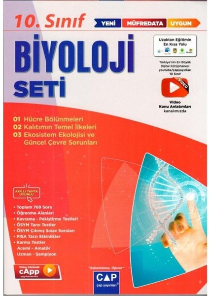 10. Sınıf Biyoloji Anadolu Seti