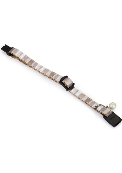 Yavru Kedi Boyun Tasması, Zilli, Bej, 16-32CM fiyatları