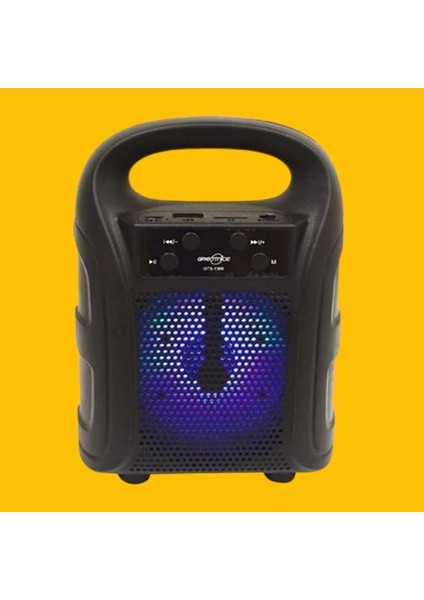 Pratikaı Işıklı Taşınabilir Bluetooth Hoparlör | Kablosuz & Şık Tasarım