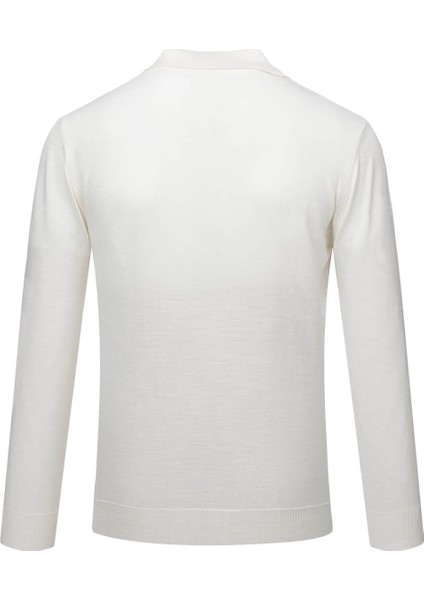 Taş Regular Fit Polo Yaka Yünlü Kazak modelleri