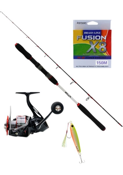 Deepking 180CM 60-180 gr & Raptor 6000 Tekne Olta Seti