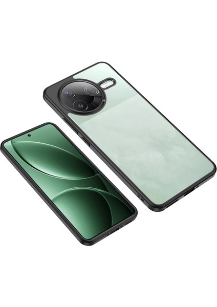 Xiaomi Poco F7 Ultra Uyumlu Kılıf Transparan Silikon Volks Kapak Siyah