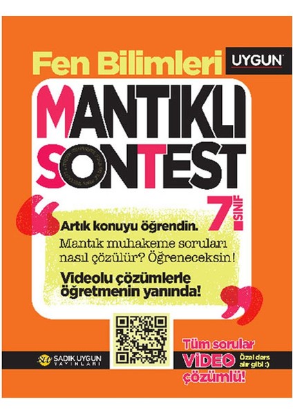 7. Sınıf Fen Bilimleri Mantıklı Son Test