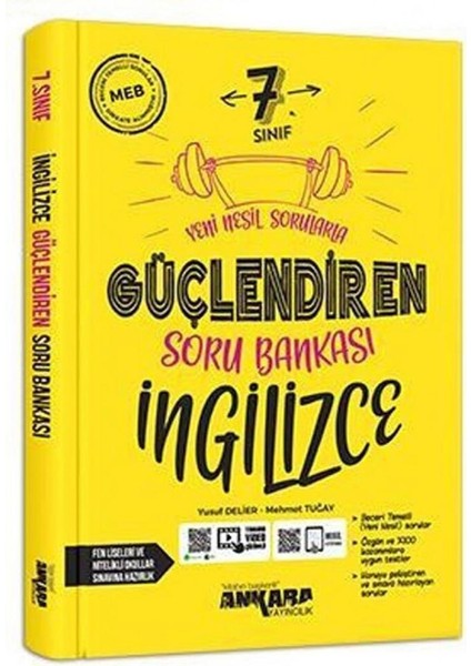 7. Sınıf İngilizce Güçlendiren Soru Bankası