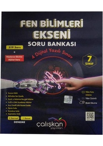 7. Sınıf Fen Bilimleri Ekseni Soru Bankası