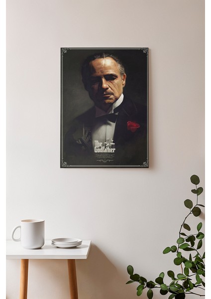 Metal Poster The Godfather - Dekoratif Metal Poster - Hediyelik Metal Poster fırsatları