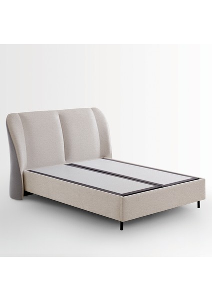 Marlin 2'li Baza, Başlık Set - Krem