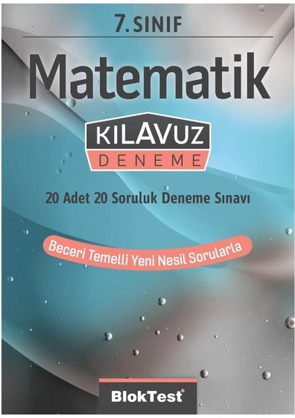 Tudem Yayınları 7. Sınıf Matematik Klavuz Deneme