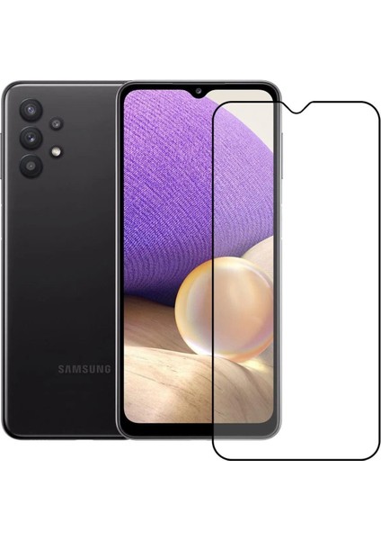 Samsung Galaxy A32 Uyumlu Mat Seramik Nano Kırılmaz Ekran Koruyucu - Anti Static Parmak Izi Bırakmaz