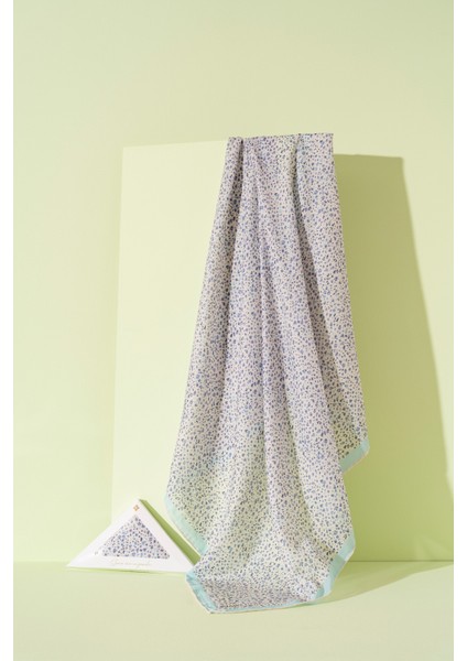 Kadın Çakıl Desen Pamuksu Soft Eşarp