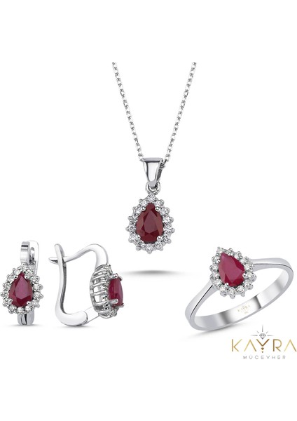Damla Yakut ve Pırlantalı Takım PT03