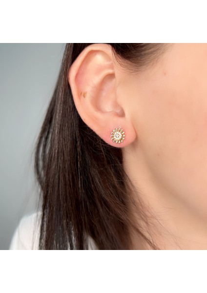 Çiçek Altın Küpe APK17 fiyatları