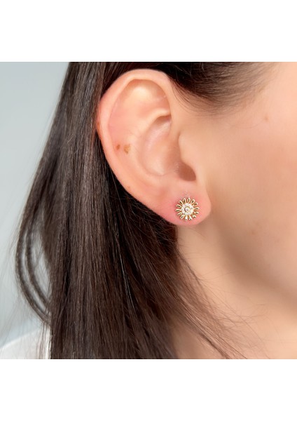 Çiçek Altın Küpe APK17 modelleri