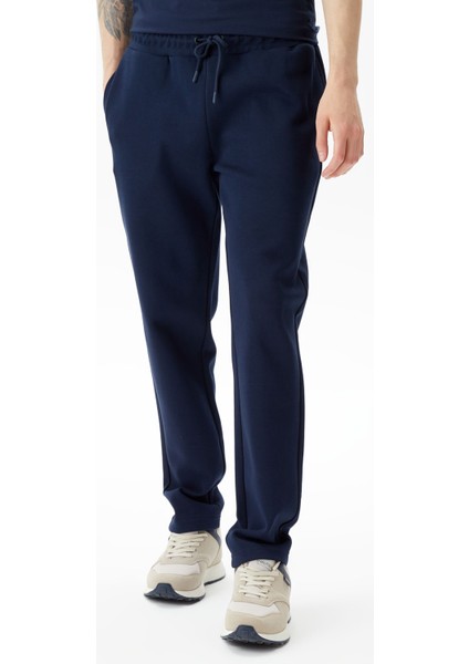 Erkek Lacivert Standart Fit Eşofman Altı