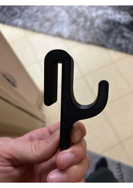 Duşakabin Cam Askılığı,kalın Plastik,siyah,9 cm modelleri