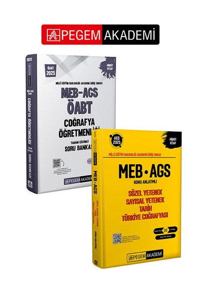2025 Meb-Ags-Öabt Coğrafya Tamamı Çözümlü Soru Bankası