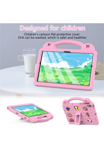 Samsung Galaxy Tab A9 2023 Tablet Kılıfı Için, Eva Çocuk Darbeye Dayanıklı Kılıf, Samsung Galaxy Tab A9 2023 Için Saplı Stand (Yurt Dışından)