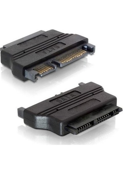 Micro Sata (7+9) Dişi To Sata (7+15) Erkek Çevirici Adaptör – 1.8” SSD Dönüştürücü