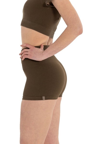 Seamless Pamuk Yoga Şort indirimleri