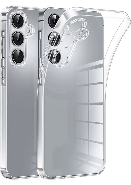 Samsung Galaxy S25 ile Uyumlu Slim Serisi Soft Tpu Silikon Kılıf - Şeffaf AL3324