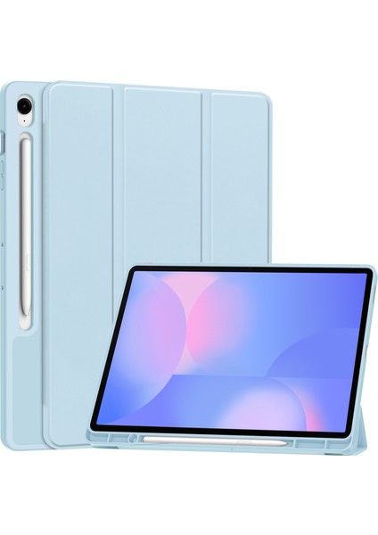 Samsung Galaxy Tab S10 Fe Plus 13.1 Inç 2025 Model X620/X626B Için Kılıf - Dahili Kalem Yuvası, Ayarlanabilir Destek ve Darbeye Dayanıklı Koruma ile Mat Tpu Folio Akıllı Kılıf (Yurt Dışından)