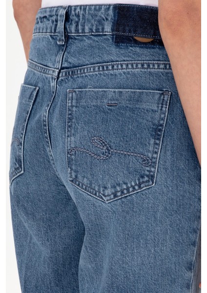Kadın Açık Mavi Pantolon (Jean) 50290998-DN0021