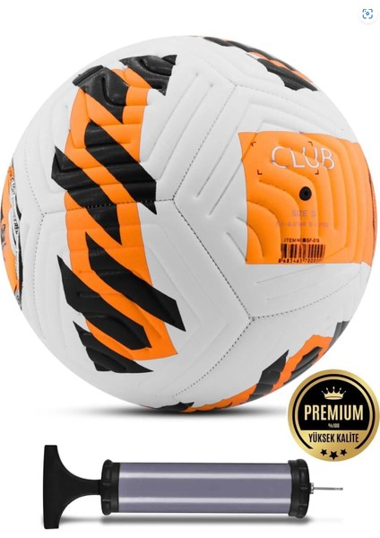 Halı Saha Futbol Topu Turuncu Dayanıklı Tpu Kaplama Pompa Hediyeli No:5 fiyatları