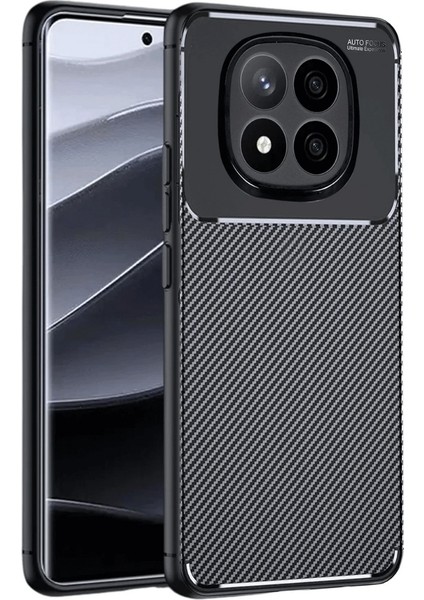 Xiaomi Poco X7 Uyumlu Kılıf Negro Karbon Görünümlü Silikon Siyah fiyatları