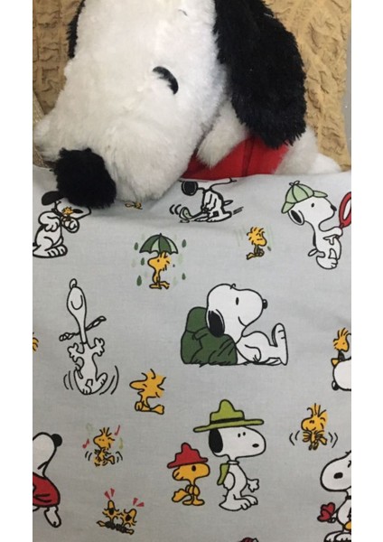 Snoopy Kare Kırlent