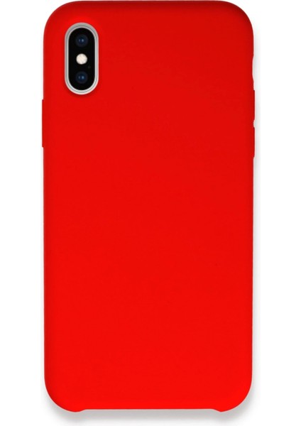 Apple iPhone x Kılıf Lansman Legant Silikon - Kırmızı Ynsmr